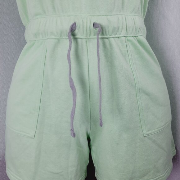 Columbia Women's Neon Mint Green Short Sleeve Crew Neck One-Piece Romper Size M - Picture 3 of 16